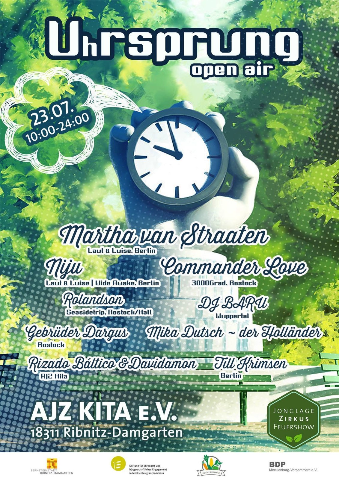 Flyer: Uhrspung Open Air (2016)