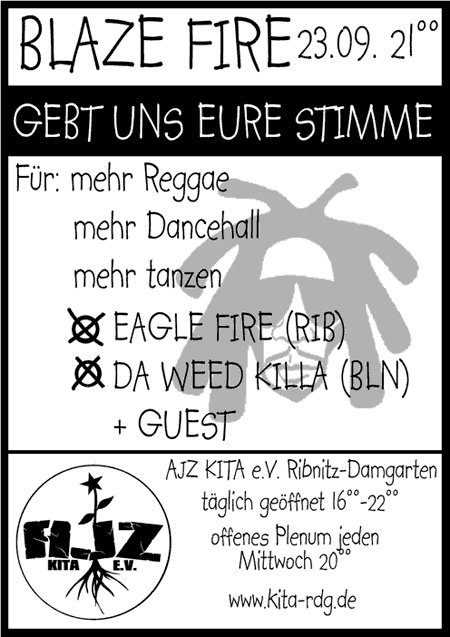 Flyer: Blaze Fire (2006)