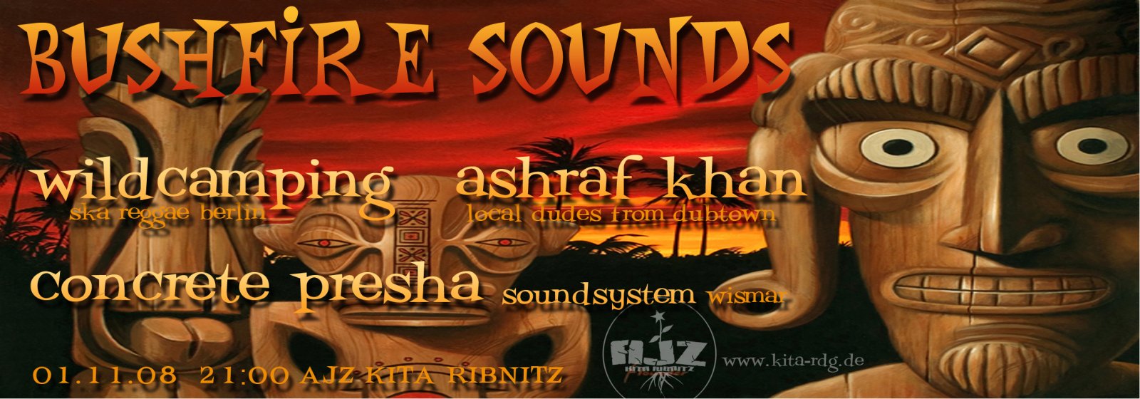 Flyer: Bushfire Sounds